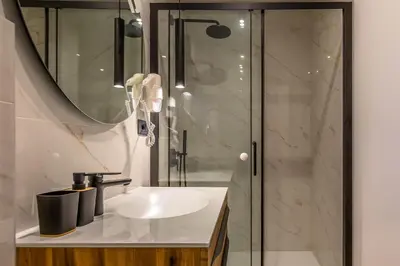 Kupaonica u objektu Luxury Villa Coast