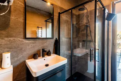 Kupaonica u objektu NEW!!! Villa Trilogia XXL - 12 guests, 3 pools