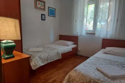 Krevet ili kreveti u jedinici u objektu Apartments by the sea Cove Zarace - Gdinj, Hvar - 25037