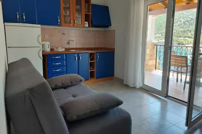 Kuhinja ili čajna kuhinja u objektu Apartments by the sea Cove Zarace - Gdinj, Hvar - 25037