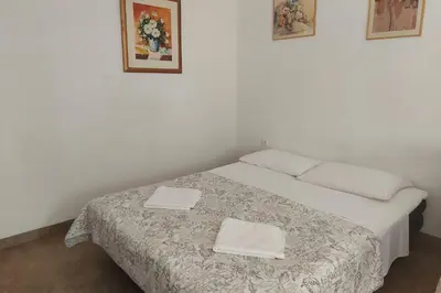 Krevet ili kreveti u jedinici u objektu Apartments by the sea Cove Zarace - Gdinj, Hvar - 25037