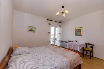 Krevet ili kreveti u jedinici u objektu Apartments Jakov