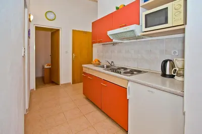 Kuhinja ili čajna kuhinja u objektu Apartments Jacky