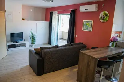TV i/ili zabavni centar u objektu Apartments Linda