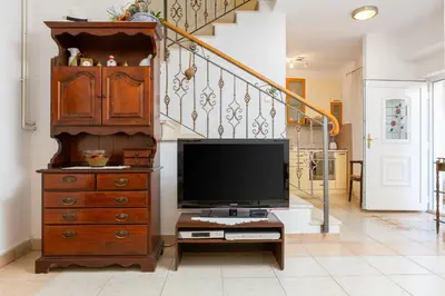 TV i/ili zabavni centar u objektu Villa Galatea