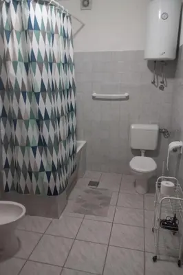 Kupaonica u objektu Apartment Apartment Mate 1 am Strand by Interhome
