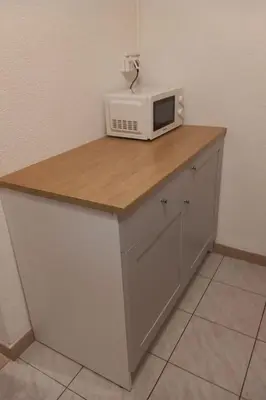 Kuhinja ili čajna kuhinja u objektu Apartment Apartment Mate 1 am Strand by Interhome