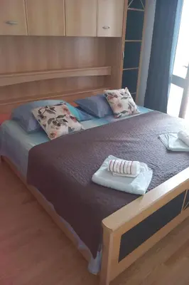 Krevet ili kreveti u jedinici u objektu Apartment Apartment Mate 1 am Strand by Interhome