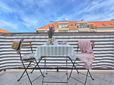 Balkon ili terasa u objektu Apartment Gemütliches Studio mit Balkon by Interhome