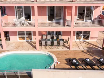 Balkon ili terasa u objektu Holiday Home für 12 Personen in Stanići- Dalmatien - Mitteldal by Interhome