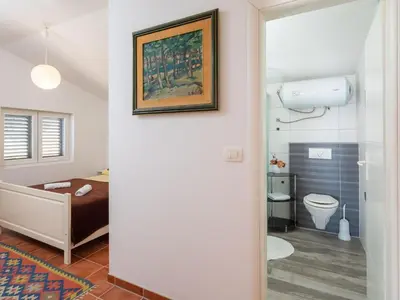 Kupaonica u objektu Holiday Home Mirabilis - Privates Strandhaus by Interhome