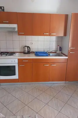 Kuhinja ili čajna kuhinja u objektu Apartment Blue Apartment am Strand by Interhome