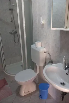 Kupaonica u objektu Apartment Blue Apartment am Strand by Interhome