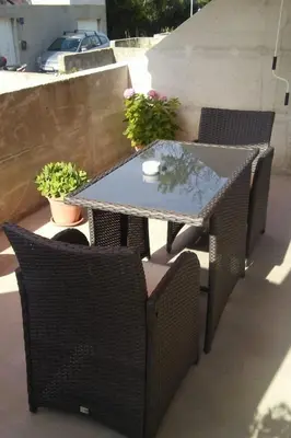 Balkon ili terasa u objektu Apartment Blue Apartment am Strand by Interhome