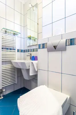Kupaonica u objektu Apartment Luxuriöses Studio mit privater Terrasse by Interhome
