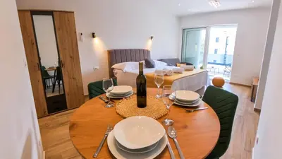 Krevet ili kreveti u jedinici u objektu Apartmani Zoran 2