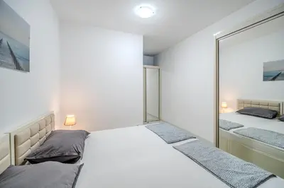 Krevet ili kreveti u jedinici u objektu Anita Apartment - Charme Holidays