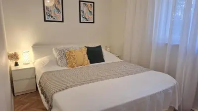Tlocrt objekta 2-minute walk to the beach - Modern Apartment