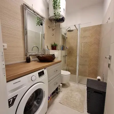Tlocrt objekta 2-minute walk to the beach - Modern Apartment