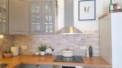 Tlocrt objekta 2-minute walk to the beach - Modern Apartment