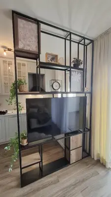 Tlocrt objekta Elegant 2-Bedroom with Cosy Lounge Balcony