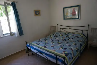 Krevet ili kreveti u jedinici u objektu Apartments by the sea Cove Stiniva - Brusje, Hvar - 25122
