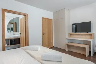 Krevet ili kreveti u jedinici u objektu Villa Maris