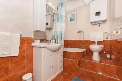 Kupaonica u objektu Apartments Neda