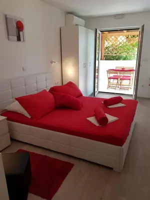 Krevet ili kreveti u jedinici u objektu Apartments Antonia