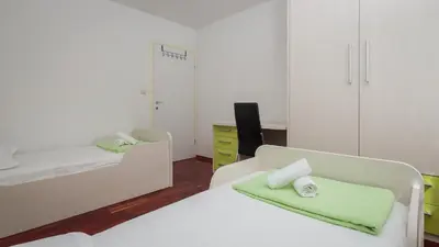Krevet ili kreveti u jedinici u objektu Villa with private pool terrace and garden