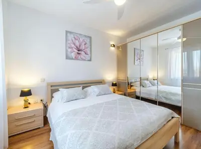 Krevet ili kreveti u jedinici u objektu Sutivan Sea Terrace Apartment
