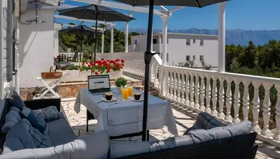 Balkon ili terasa u objektu Perla Mare