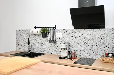 Kuhinja ili čajna kuhinja u objektu Beach apartment