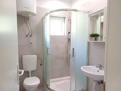 Kupaonica u objektu Apartments Sun&Sea
