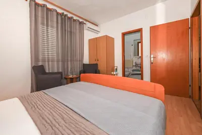 Krevet ili kreveti u jedinici u objektu Sobe Lončar