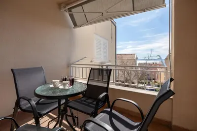 Balkon ili terasa u objektu Apartman Makarska 29