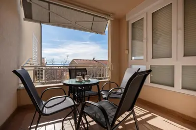 Balkon ili terasa u objektu Apartman Makarska 29