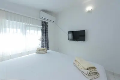TV i/ili zabavni centar u objektu Apartmani Kata