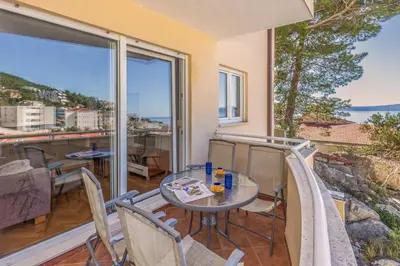 Balkon ili terasa u objektu Sunset