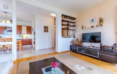 Kuhinja ili čajna kuhinja u objektu Holiday Apartment Suhi Potok 07