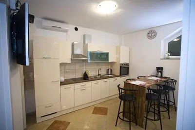 Kuhinja ili čajna kuhinja u objektu Apartments Rubic
