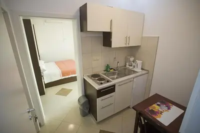 Kuhinja ili čajna kuhinja u objektu Apartments Rubic