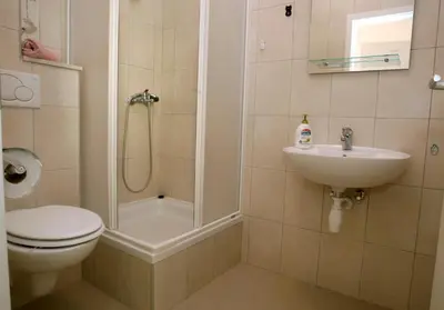 Kupaonica u objektu Apartments Rubic