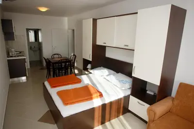 Kuhinja ili čajna kuhinja u objektu Apartments Rubic