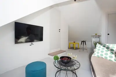 TV i/ili zabavni centar u objektu BEACH APARTMENT Renco