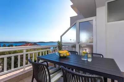 Balkon ili terasa u objektu Hvar Pavičić Top View apartments