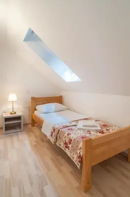 Krevet ili kreveti u jedinici u objektu Villa Juraj