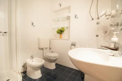 Kupaonica u objektu Apartments Raic
