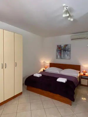 Krevet ili kreveti u jedinici u objektu Apartments Doris & Petra
