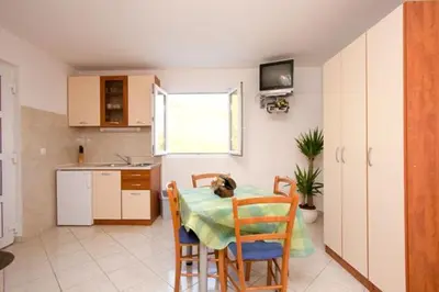 Kuhinja ili čajna kuhinja u objektu Apartments Doris & Petra